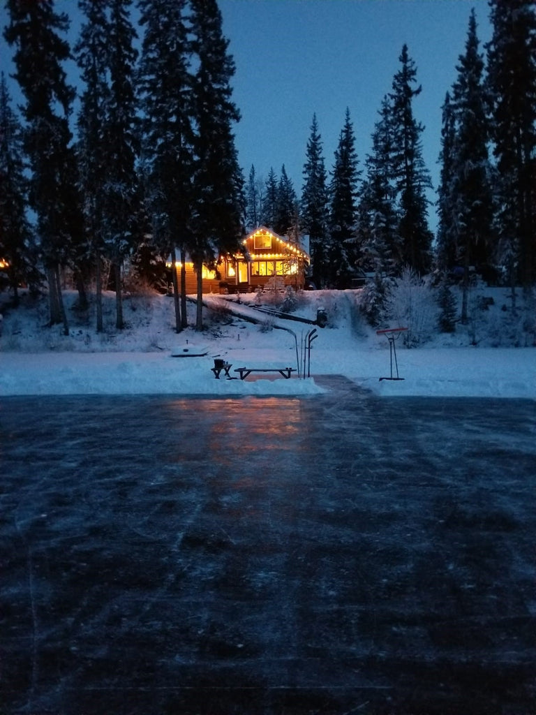 How to build a pond hockey rink and top 8 lessons learned